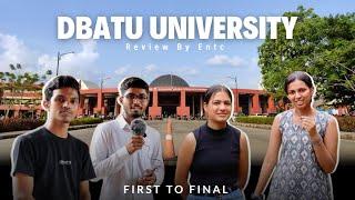 Dbatu University Review By ENTC 2023 || mht cet admission process 2023 || college review by students