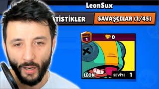 LEON ile OYUNA BAŞLAMAK (İlk Karakter) Brawl Stars OYUN HATASI ve AÇIĞI