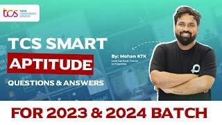 TCS Smart Aptitude Questions and Answers 2023 and 2024