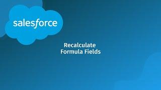 Recalculate Formula Fields in Apex Salesforce