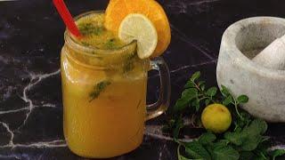 Orange mocktail recipe by shruti's world of kitchen