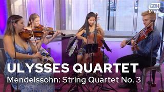 Ulysses Quartet plays Felix Mendelssohn: String Quartet No. 3, Op. 44 No. 1