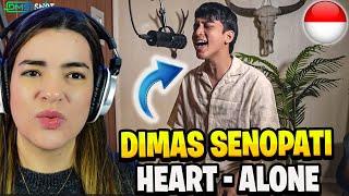 Best Cover By Dimas Senopati "HEART - ALONE" | REACTION