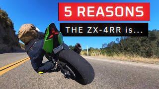 Is Kawasaki ZX4RR better than Yamaha R7