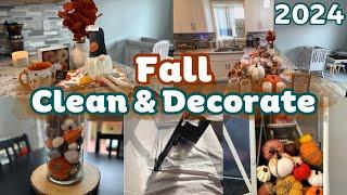 2024 FALL CLEAN & DECORATE WITH ME | SIMPLE DECOR | FALL INSPIRATION 