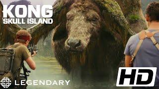 Kong skull island (2017) FULL HD 1080p - Randa reavels | Giant buffalo scene Legendary movie clips