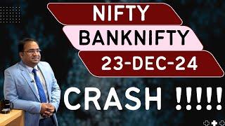 Nifty Prediction and Bank Nifty Analysis for Monday | 23 December 24 | Bank Nifty Tomorrow