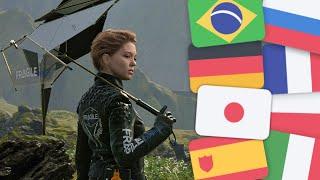 Death Stranding In 12 Languages [Fragile And Sam]