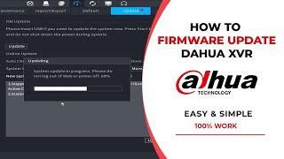 How to Upgrade FIRMWARE Dahua DVR