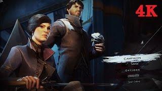 Dishonored 2 Gameplay 4K Opening Emily  GTX 1080 Performance