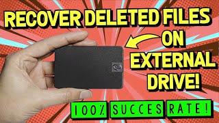 Paano i Recover ang Deleted Files sa External Hard Drive? Easy Method