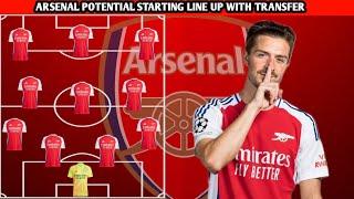 ARSENAL POTENTIAL LINEUP WITH JACK GREALISH | TRANSFER RUMOUR ‼️