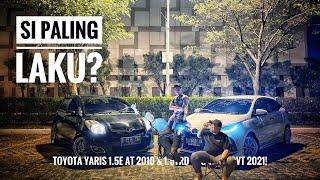 TOYOTA YARIS 1.5E AT 2010 & 1.5TRD SPORTIVO CVT 2021 COMPARISON! [PART 1 - REVIEW] #toyotayaris