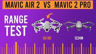 Mavic Air 2 Vs Mavic 2 Pro (Europe city Range Test)