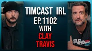 Tim Pool Announces Legal Action Against Harris Campaign For Defamation w/Clay Travis| Timcast IRL