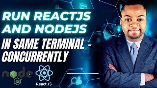 Run ReactJS and Nodejs in same terminal - Concurrently