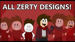 10 Years of Zerty - All Zerty Designs