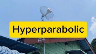 Antena Hyperparabolic 5G-Pemasangan Kemunting perak