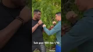 Francis Ngannou v.s. Cristiano Ronaldo #foryou #shorts