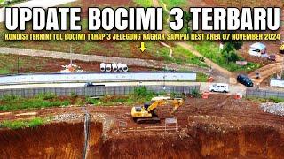 Kabar Tol Bocimi Tahap 3 Terkini 7 November 2024 | Progres Bocimi 3 Jelegong Nagrak Sampai Rest Area