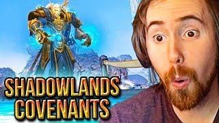 A͏s͏mongold Reacts To Shadowlands Covenants Abilities - Alpha Preview