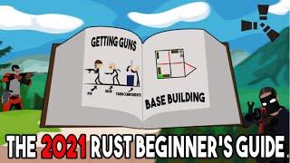 The (2021) Rust Beginner's Guide! Get First Gun, Farm, Build First Base, Useful Tips and Tricks!