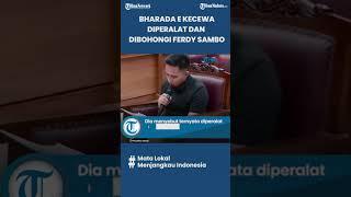 Bacakan Nota Pembelaan, Bharada E Mengungkap Rasa Kecewa Diperalat dan Dibohongi Ferdy Sambo