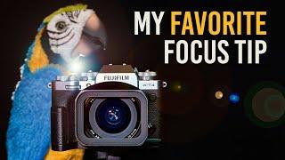 My FAVORITE Fujifilm Focus Tip (for video)