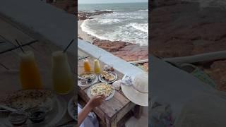 Best cafe with Amazing view in Goa #goa #beach #cafe #goadiaries #beachcafe #beachside