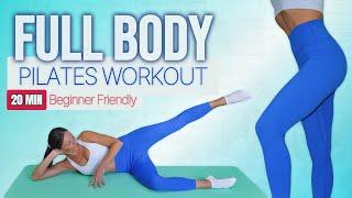 20 MIN PILATES FULL BODY WORKOUT | Get Toned At Home with No Equipment, Beginner Friendly