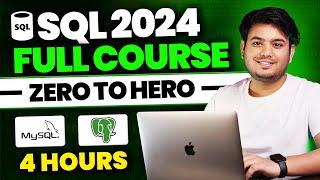 SQL for Data Analysis | SQL Full Course in Hindi | SQL for Data Analytics | SQL for Data Analyst