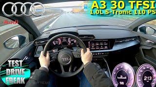 2022 Audi A3 30 TFSI Sedan 110 PS TOP SPEED AUTOBAHN DRIVE POV