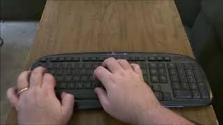 10 Hours of Typing on a Keyboard