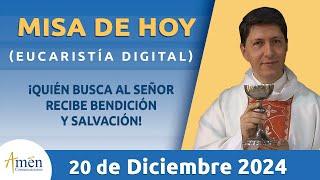 Misa de Hoy | Padre Carlos Yepes | Viernes 20 Diciembre 2024 l Eucaristía Digital |  María | Misa