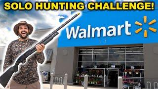 SOLO Walmart ONLY Hunting Challenge!! (Catch Clean Cook)