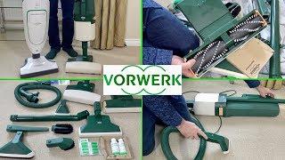 Vintage Vorwerk VK121 Vacuum Cleaner & Tools Unboxing & First Look