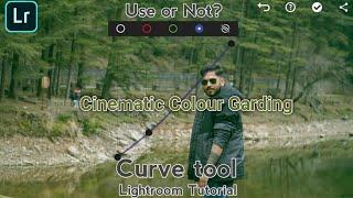 Cinematic colour grading - Lightroom Curves tool setting - Lightroom Mobile Tutorial - RST PiXELS