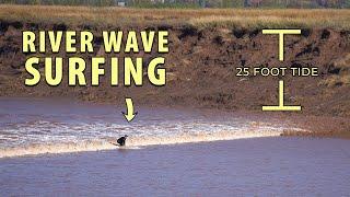 Surfing Canada's River Wave - Moncton Tidal Bore