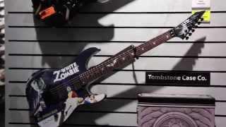 Guitar Center NEW From NAMM - ESP Signature Kirk Hammett White Zombie Guitar