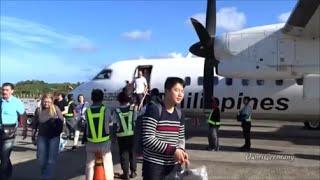 Fly on Philippine Airlines Q300 From Manila to Boracay (Caticlan) Philippines - Complete Trip