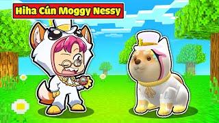 SINH TỐ TEAM BẤT NGỜ KHI HIHA BIẾN THÀNH EM BÉ CÚN SHIBA MOGGY NESSY TRONG MINECRAFT 