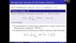 AJS - Ivan Violo -  Monotonicity formula for harmonic functions in RCD(0,N) spaces