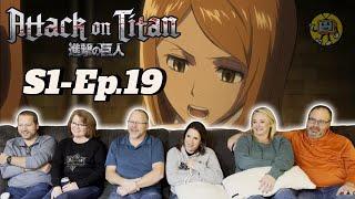 "I Told You There Was A Trap" : Parent's React (Anime noobs) - Attack on Titan 1x19