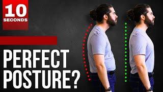 Achieve Your Best Posture in Less Than 10 Seconds - EASY 3-Step Process