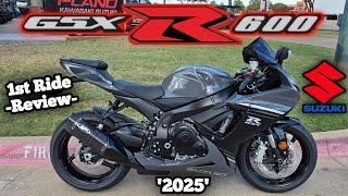 2025 Suzuki GSXR 600 Ride & Review | Not the Same as 2024 Gsxr 600