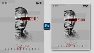 Make Creative Poster in Photoshop  Sports Poster Design Tutorial