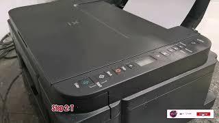 How to Manual Reset Canon G3010 Printer and fix 5B00 or P07 Error.