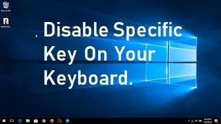 How to Disable a Key on Your Keyboard