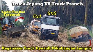 Dikirim Langsung Dari Prancis Truck Renault Oleh Pertamina Untuk Tarik Fuso Oren Dr Kubangan Lumpur