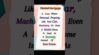 Chattel Mortgage Explained: Using Personal Assets as Collateral in Real Estate and Business